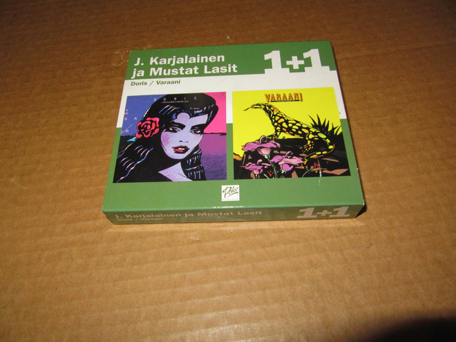 J.Karjalainen ja Mustat Lasit CD-BOXI 1+1:Doris&Varaani 2009