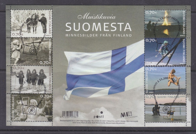 Muistikuvia Suomesta pienoisarkki.