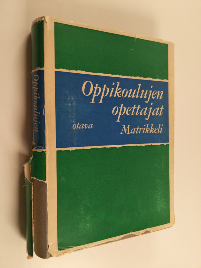 Oppikoulujen opettajat : matrikkeli 1967