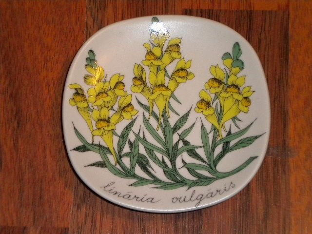 Arabia ESTERI TOMULA - Linaria Vulgaris seinälautanen