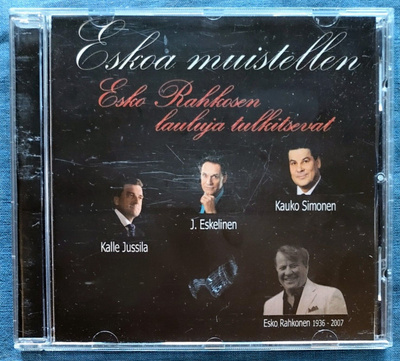 ESKOA MUISTELLEN: Esko Rahkonen 1936–2007 – MINT! - CD 2017