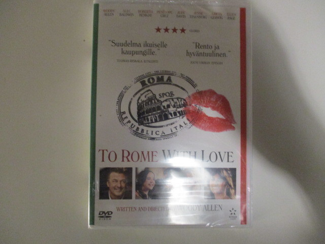 DVD TO ROME WITH LOVE