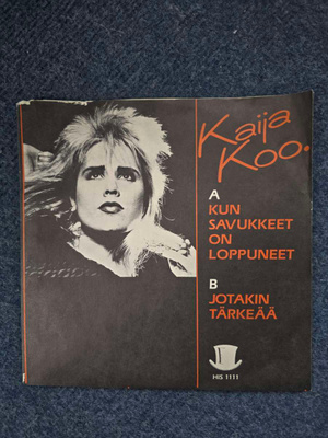 Kaija Koo Kun savukkeet on loppuneet (7" Vinyylisingle 1986