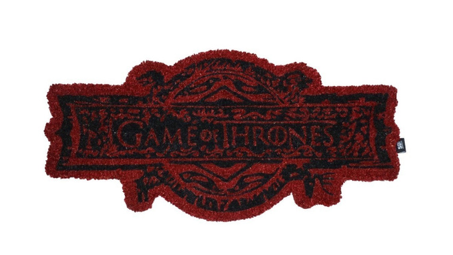 GAME OF THRONES LOGO DOORMAT	(62 095)	n 75cm x 37cm