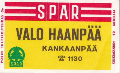 Kankaanpää, Valo Haanpää  s39