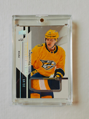 Eeli Tolvanen - 18-19 Premier Rookie Patch /49
