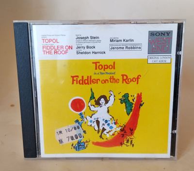 TOPOL: FIDDLER ON THE ROOF (CD)