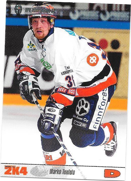 2003-04 CardSet #34 Marko Tuulola HPK