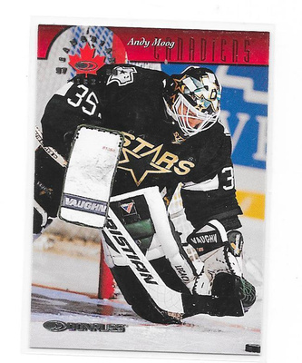 1997-98 Donruss Canadian Ice #85 Andy Moog Dallas Stars MV