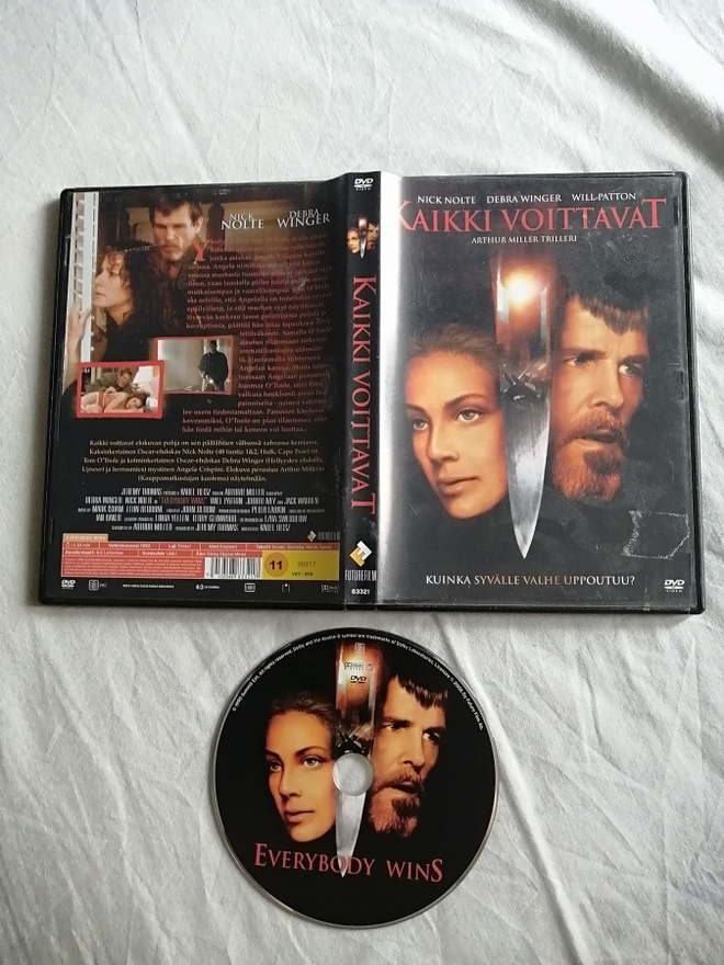 Kaikki voittavat (Nick Nolte, Debra Winger)