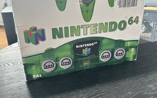 PAL Nintendo 64 Jungle Green CIB