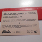 K12 Panda Jalkapallokoulu purukumi #67 - pikkukuva 2