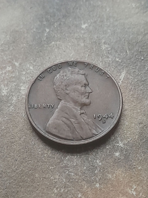 USA one cent 1944 S