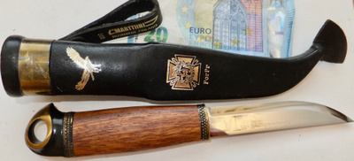 Puukko Kotkapuukko Marttiini 555 Porin Prikaati AUK II/86
