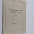 Kunnanlääkäreitä koskevat taksat 1969 - pikkukuva 1