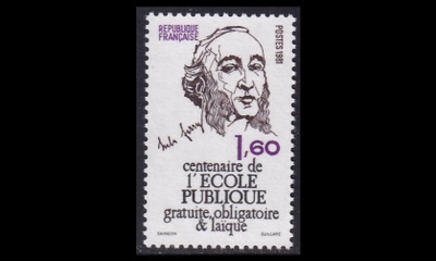Ranska 2284 ** Kansakoulu 100v (1981)