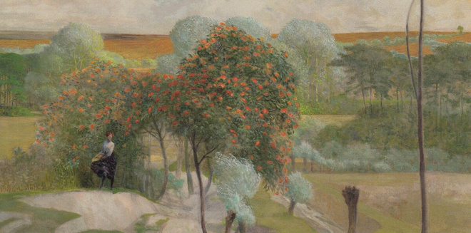 Jacek Malczewski: Maisema (panoraamakortti)