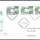 FDC 1963 Yleismerkki  Järvimaisema 0,05 mk  LaPe 578 - pikkukuva 1