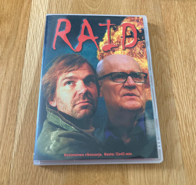 Raid tv-sarja 12 jaksoa 2DVD