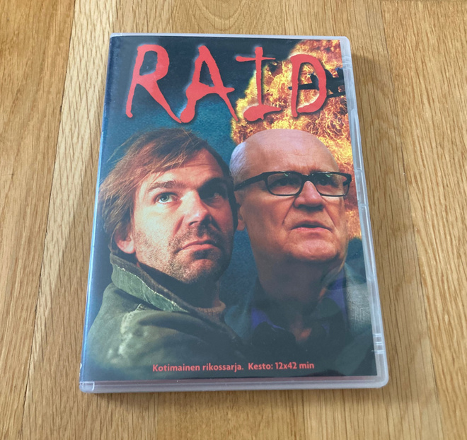Raid tv-sarja 12 jaksoa 2DVD