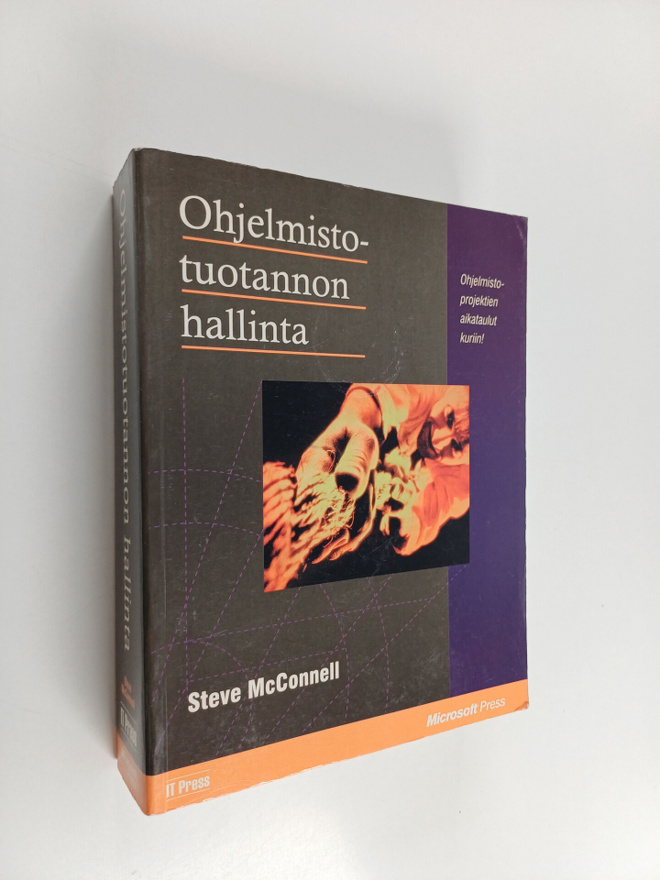 Steve McConnell : Ohjelmistotuotannon hallinta