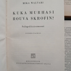 Mika Waltari - Kuka murhasi Rouva Skrofin? (sid.) - pikkukuva 3