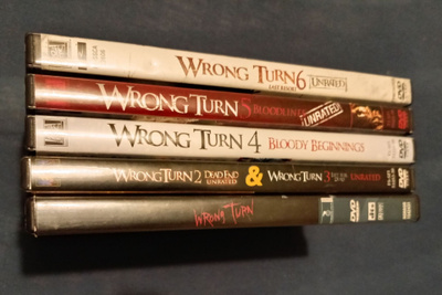 Wrong turn 1-6 dvd