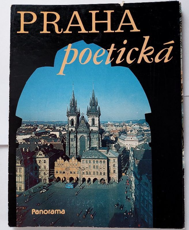 Vintage-korttikokoelma Praha poetická