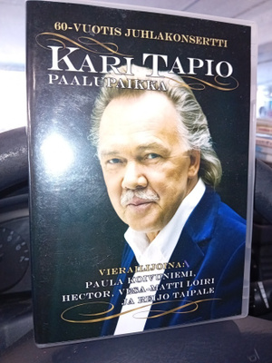 DVD Kari Tapio : Paalupaikka 60-vuotisjuhlakonsertti ( SIS P