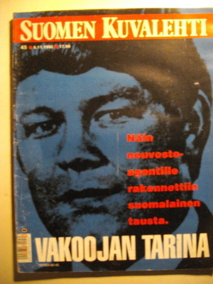 Suomen Kuvalehti Nro 45/1992. (21.5)