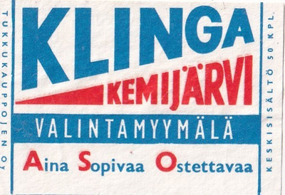 Kemijärvi, KLINGA   b513