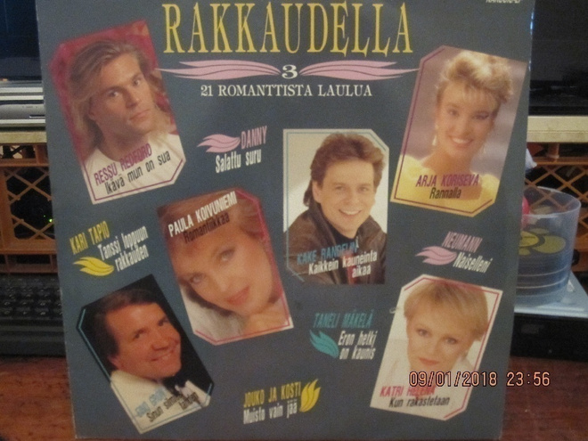 Rakkaudella 3 21 romanttista laulua tupla lp