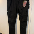 volero Mens Pants Black Size 38/ 3XL 4XL Moto Joggers - pikkukuva 1