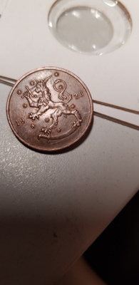 10 PENNIÄ 1928   KL 5