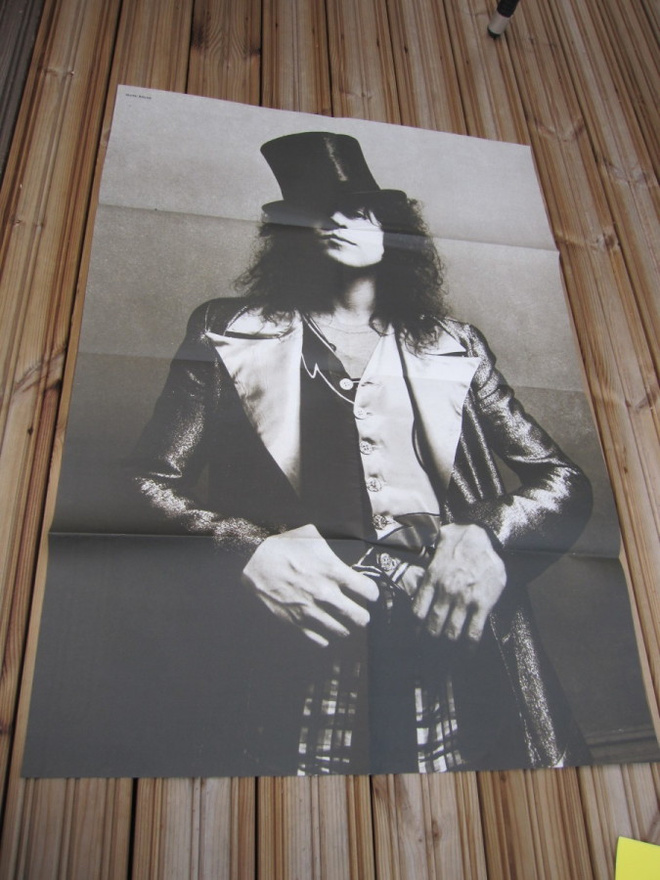 MARC BOLAN - hienokuntoinen INTRO juliste v 1973