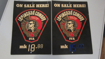 Leningrad Cowboys Beer kyltti 2 kpl+ Koff 2kpl