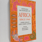 John Grace : Fontana dictionary of Africa since 1960 : ev... - pikkukuva 1