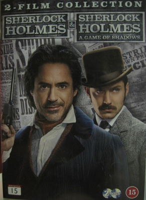 SHERLOCK HOLMES&SHERLOCK HOLMES - A GAME OF SHADOWS DVD COLL