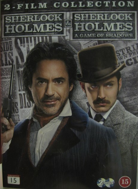 SHERLOCK HOLMES&SHERLOCK HOLMES - A GAME OF SHADOWS DVD COLL
