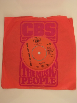 (7") Carlos Santana & Buddy Miles – Evil Ways