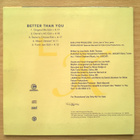 Lisa Keith - Better Than You CDS - pikkukuva 2