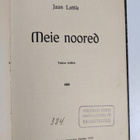 Jaan Lattik : Meie noored - pikkukuva 3