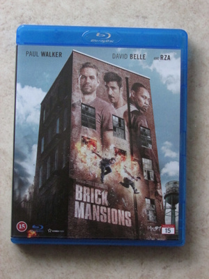 Brick Mansions, blu-ray. Paul Walker