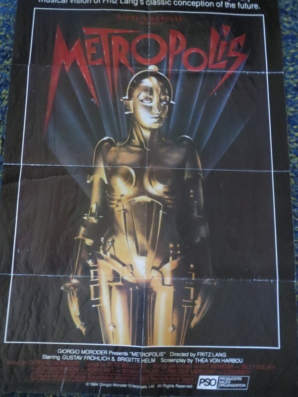 Elokuvateatterijuliste: Fritz Lang: Metropolis