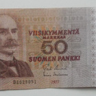 50 mk  1977 Suomi, Ståhlberg, litt D - pikkukuva 1
