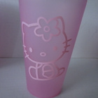Isot, muoviset Hello Kitty juomalasit, 6 kpl verkkopussissa - pikkukuva 2