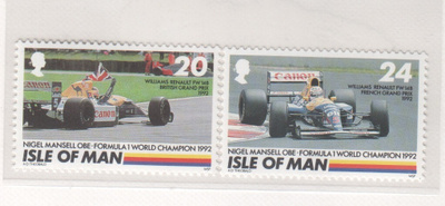 Isle of Mann 1992 Nigel Mansell