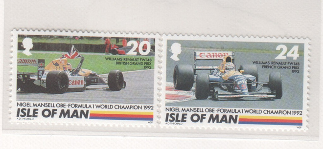 Isle of Mann 1992 Nigel Mansell