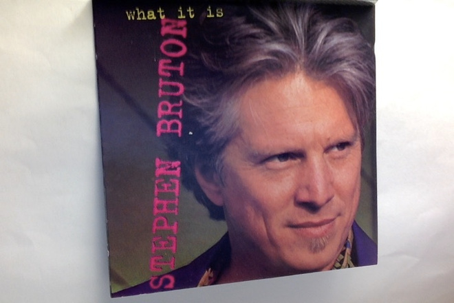 STEPHEN  BRUTON  ::  WHAT IT IS  ::  CD  ALBUM   US  1993  !