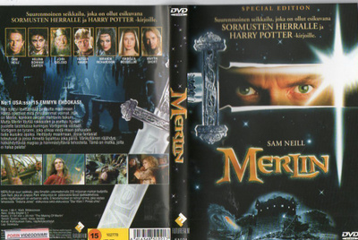 Merlin (3 517) K -FI- suomik. DVD sam neill 1998